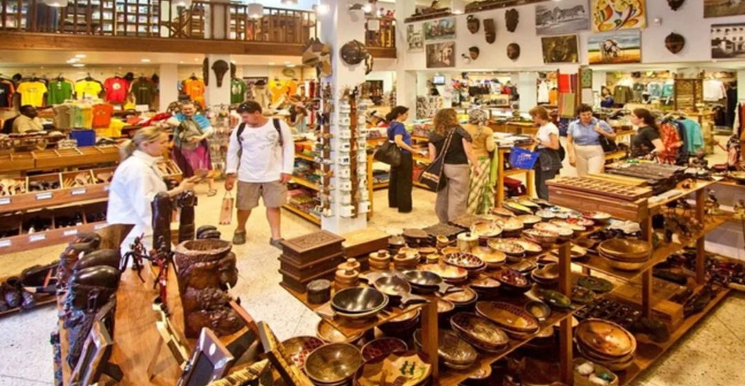 shopping at stone town